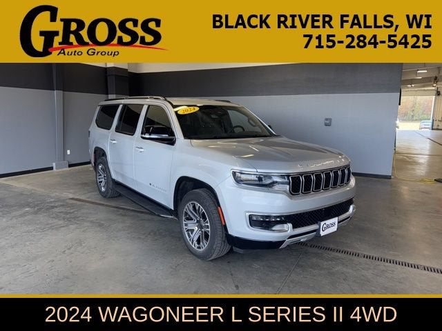 2024 Jeep Wagoneer L Series II in None — front three-quarter view