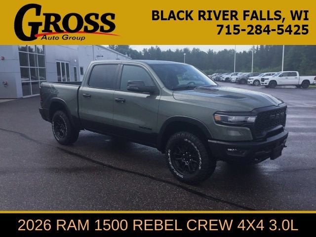 2026 RAM 1500 Rebel in None — front three-quarter view