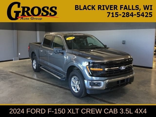 2024 Ford F-150 XLT in None — front three-quarter view