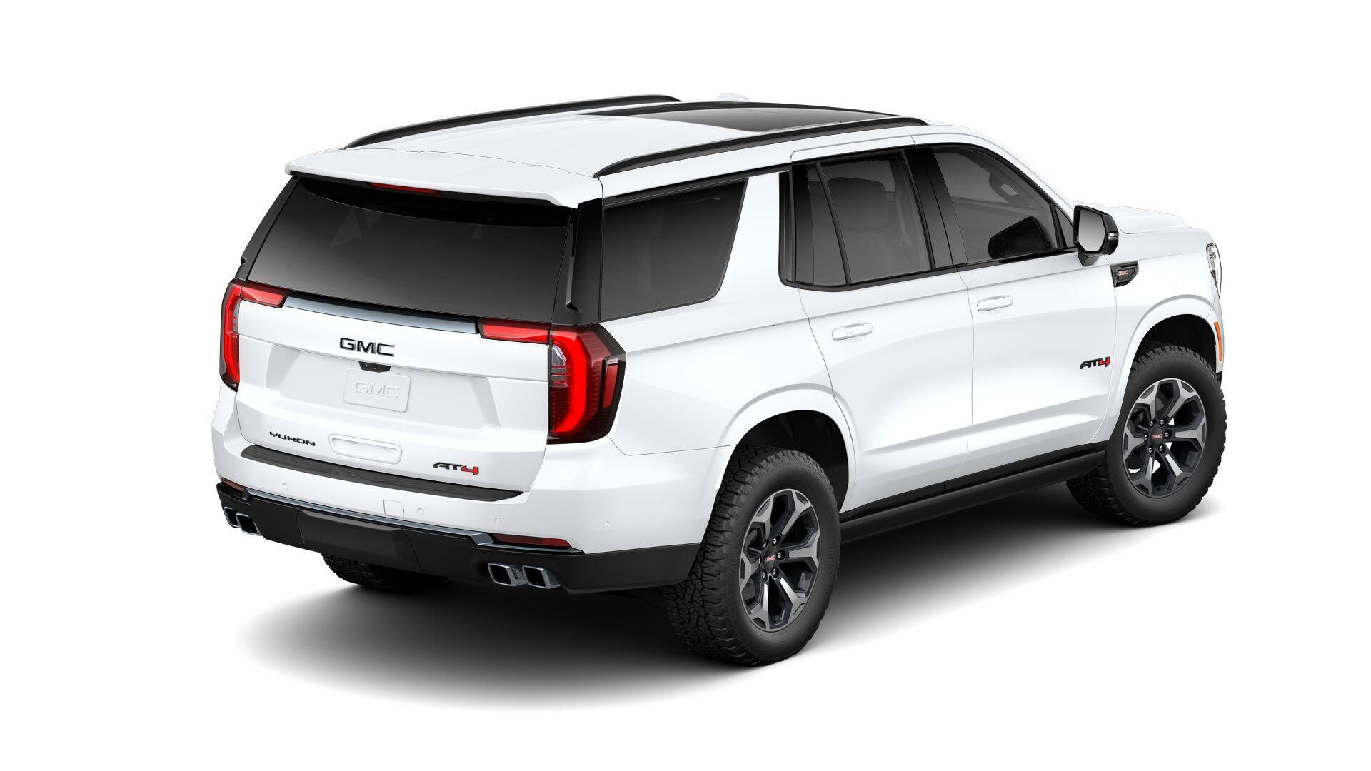 2026 GMC Yukon — rear three-quarter view