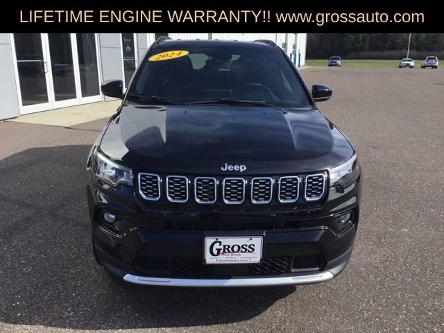 2024 Jeep Compass — rear three-quarter view