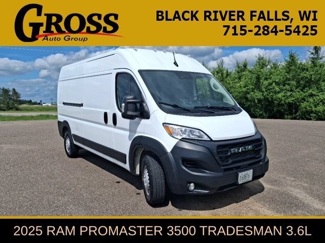 2025 RAM ProMaster Cargo Van Tradesman in None — front three-quarter view