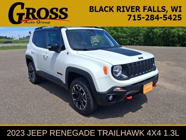 2023 Jeep Renegade Trailhawk in None — front three-quarter view