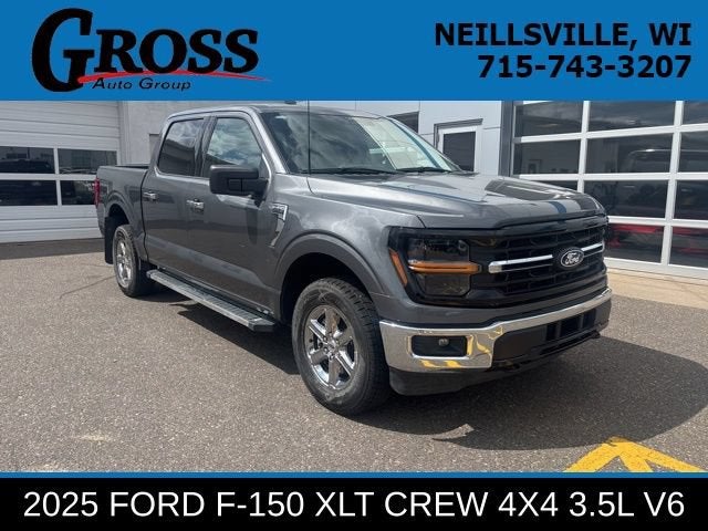 2025 Ford F-150 XLT in None — front three-quarter view