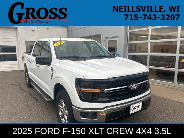 2025 Ford F-150 XLT in None — front three-quarter view