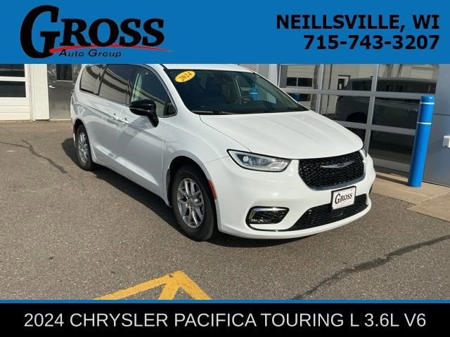 2024 Chrysler Pacifica Touring L in None — front three-quarter view