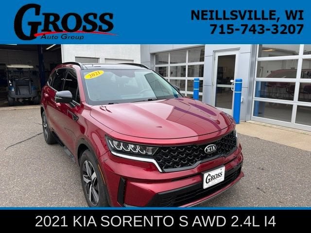 2021 Kia Sorento S in Other — front three-quarter view