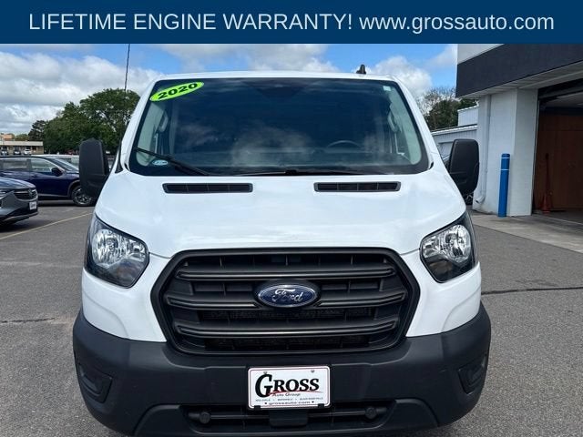 2020 Ford Transit Cargo Van — rear three-quarter view