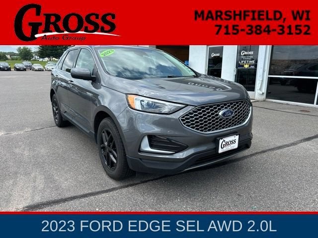 2023 Ford Edge SEL in None — front three-quarter view